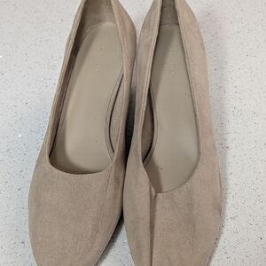 OAK + FORT Beige Women's Flats